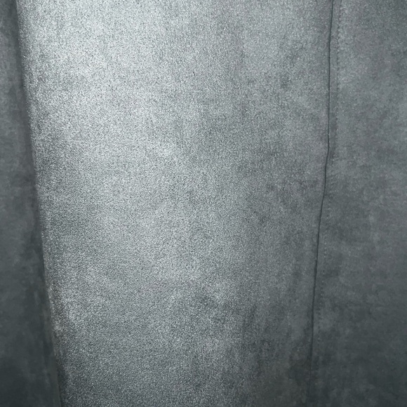 Listicle Faux Suede Open Cardigan  with Waist Ties - Picture 7 of 7